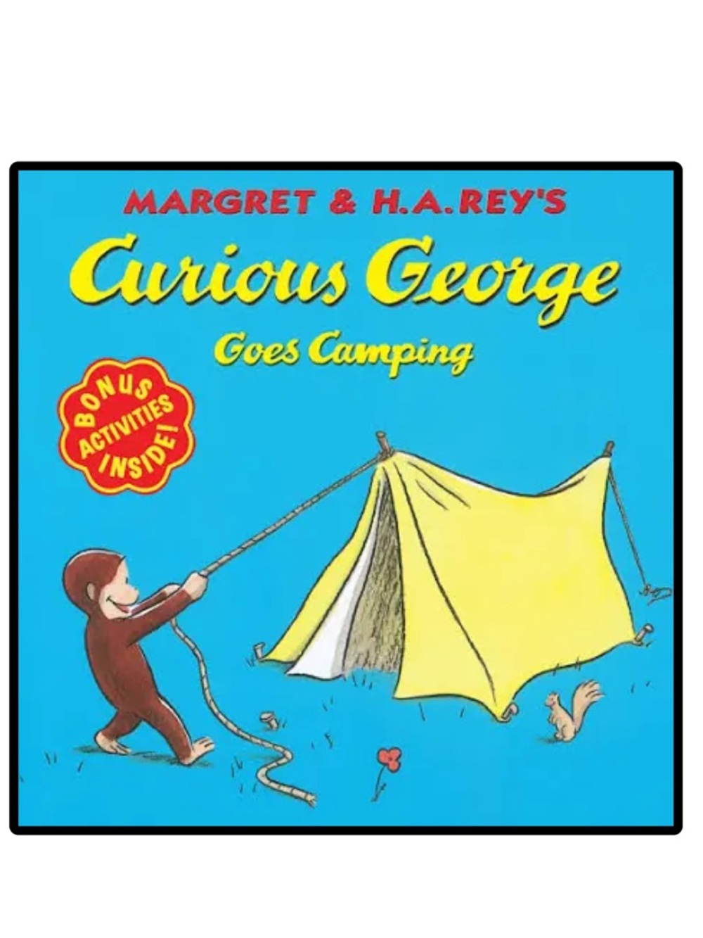 BUNDLE & SAVE 🐵 Curious George Goes Camping Children's  Softcover Book